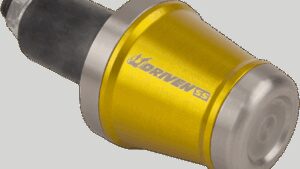 DRIVEN RACING Stainless Steel Handlebar End Weight - Gold