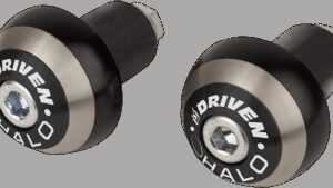 DRIVEN RACING Halo Handlebar End - Black