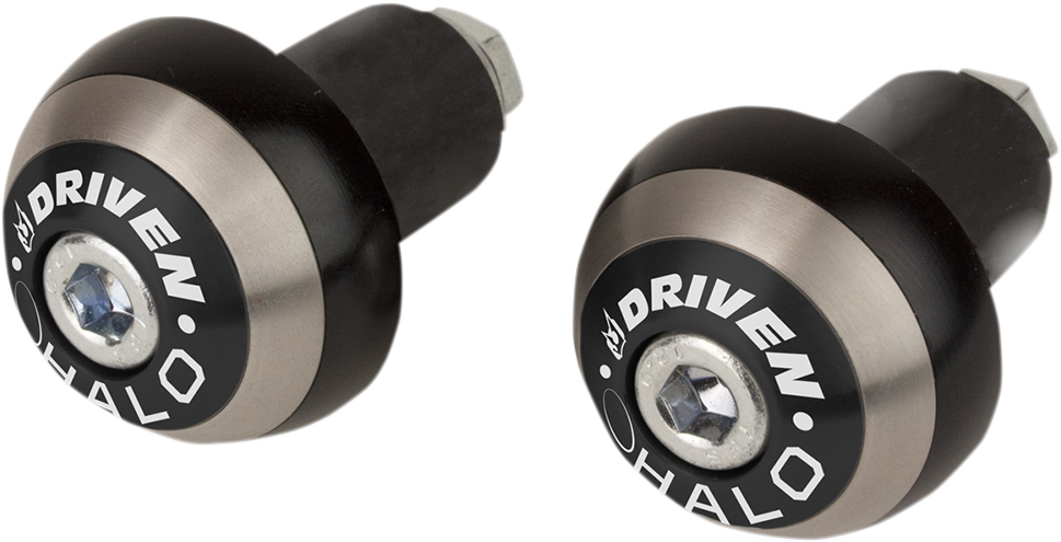 DRIVEN RACING Halo Handlebar End - Black