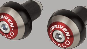 DRIVEN RACING Halo Handlebar End - Red