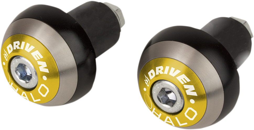 DRIVEN RACING Halo Handlebar End - Gold