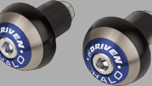 DRIVEN RACING Halo Handlebar End - Blue