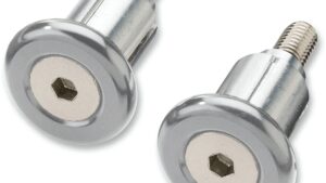 MOOSE OFFROAD Handlebar Ends - Silver