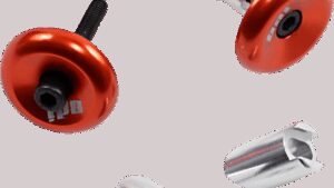 ODI Aluminum Handlebar End Plug - Orange