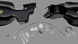 MOOSE OFFROAD Contoured Handguards - Honda - Black