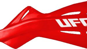 UFO Handguards with Aluminum Insert for 7/8" Handlebars - Red