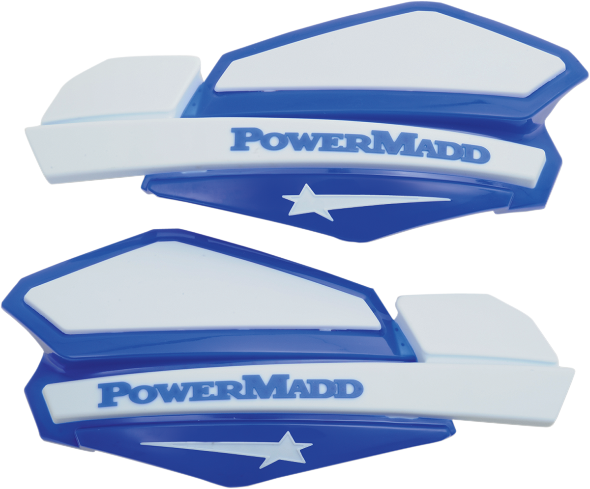 POWERMADD HANDGUARDS BLUE/WHITE