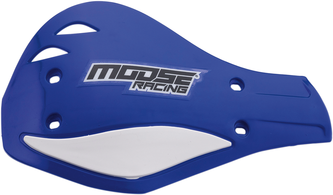 MOOSE OFFROAD HANDGUARD DFLCTR WHT/BLK - Image 2