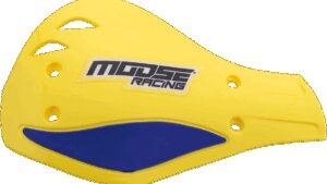 MOOSE OFFROAD Contour Deflector Handguards - Yellow/Blue