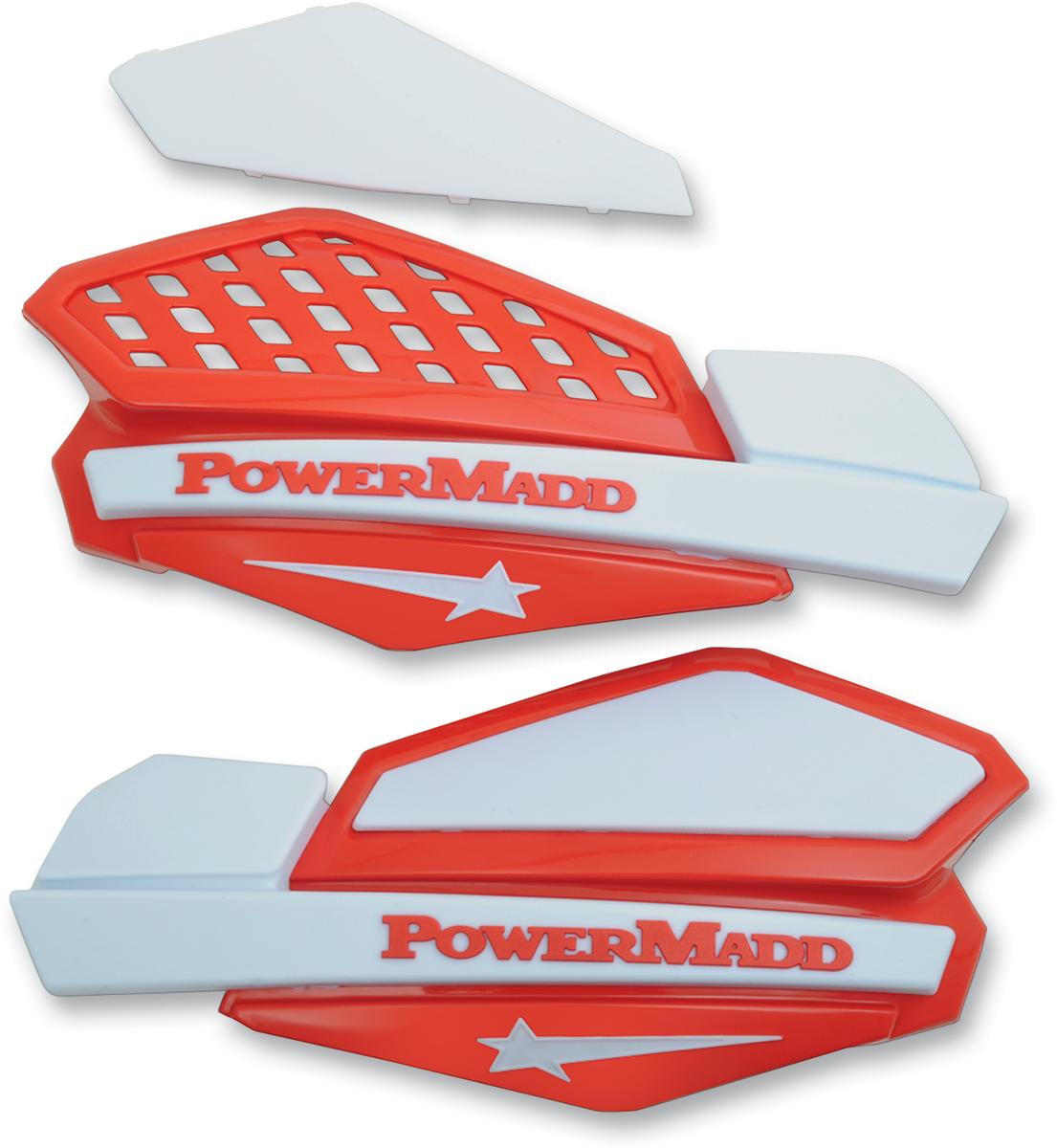POWERMADD HANDGUARDS RED/WHITE
