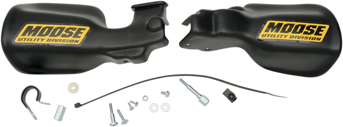 MOOSE OFFROAD Contoured Handguards - Honda - Black