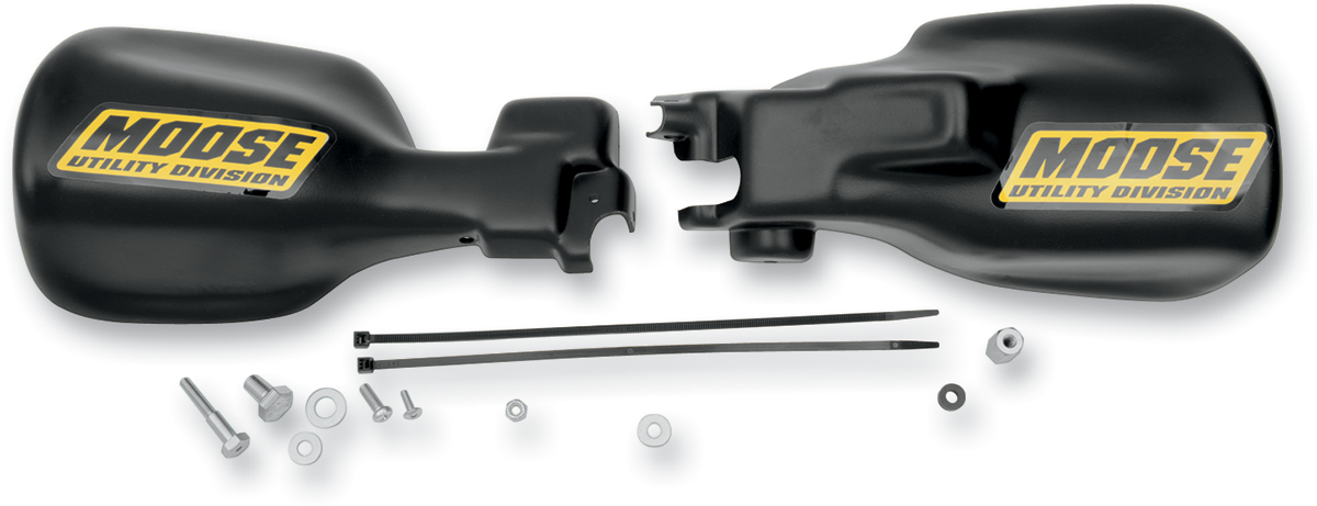 MOOSE OFFROAD Contoured Handguards - Kawasaki - Black