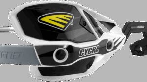 CYCRA Ultra Probend CRM Wrap Around Handguards for 1-1/8" Handlebars - White/Black