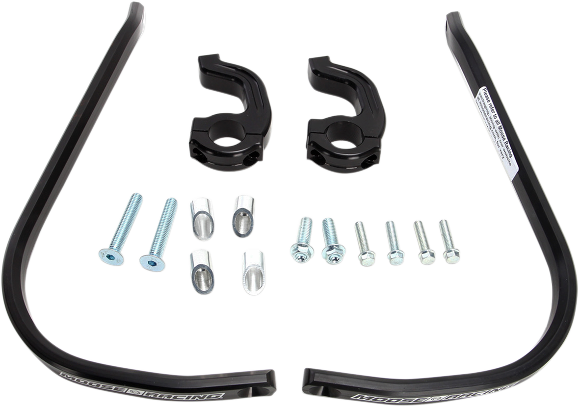 MOOSE OFFROAD Contour Handguards - 1-1/8" - Black