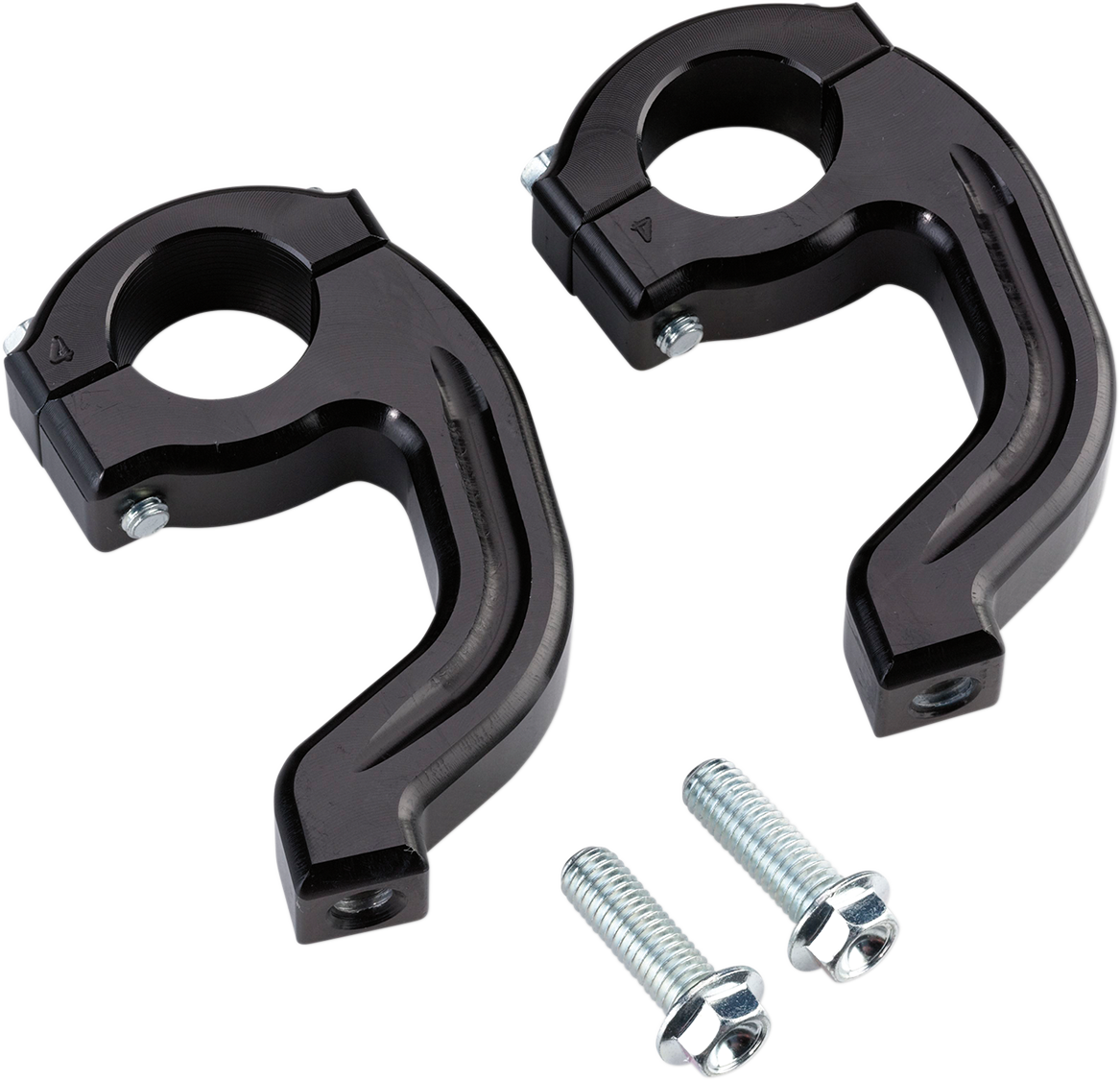 MOOSE OFFROAD Replacement Contour Handguard Inner Mount Clamp - Pro Taper - Black