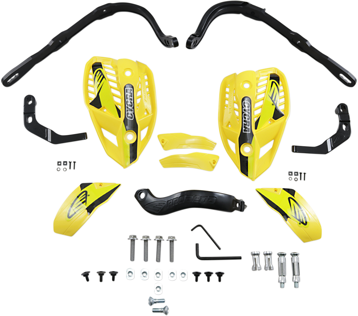 CYCRA Ultra Probend HCM Handguards - 1-1/8" - Husqvarna Yellow
