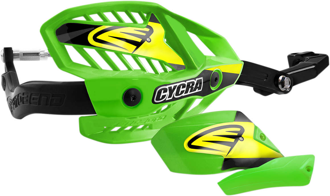 CYCRA Ultra Probend HCM Handguards - 1-1/8" - Green
