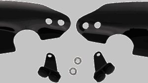 MEMPHIS SHADES Handguards - Black - FLHRXS