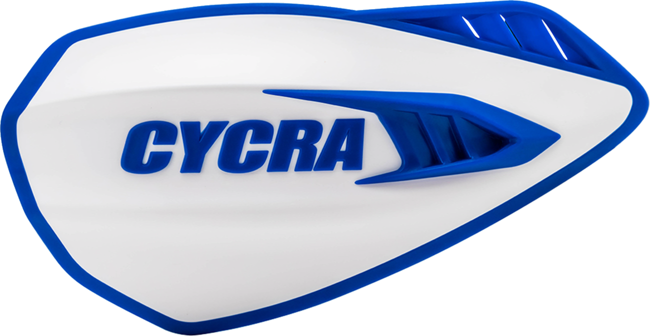 CYCRA Cyclone Handguards - White/Blue