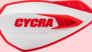 CYCRA Cyclone Handguards - White/Red
