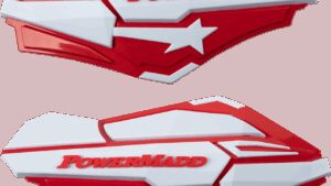 POWERMADD Sentinel Handguards - Red/White