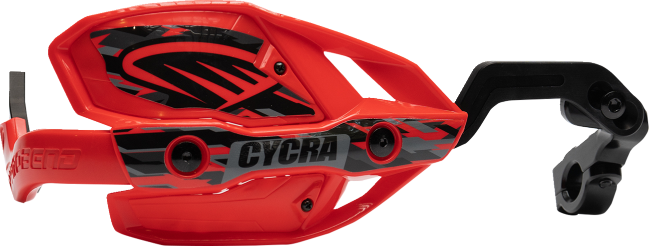 CYCRA 1-1/8" Ultra Probend™ CRM Handguards - Red
