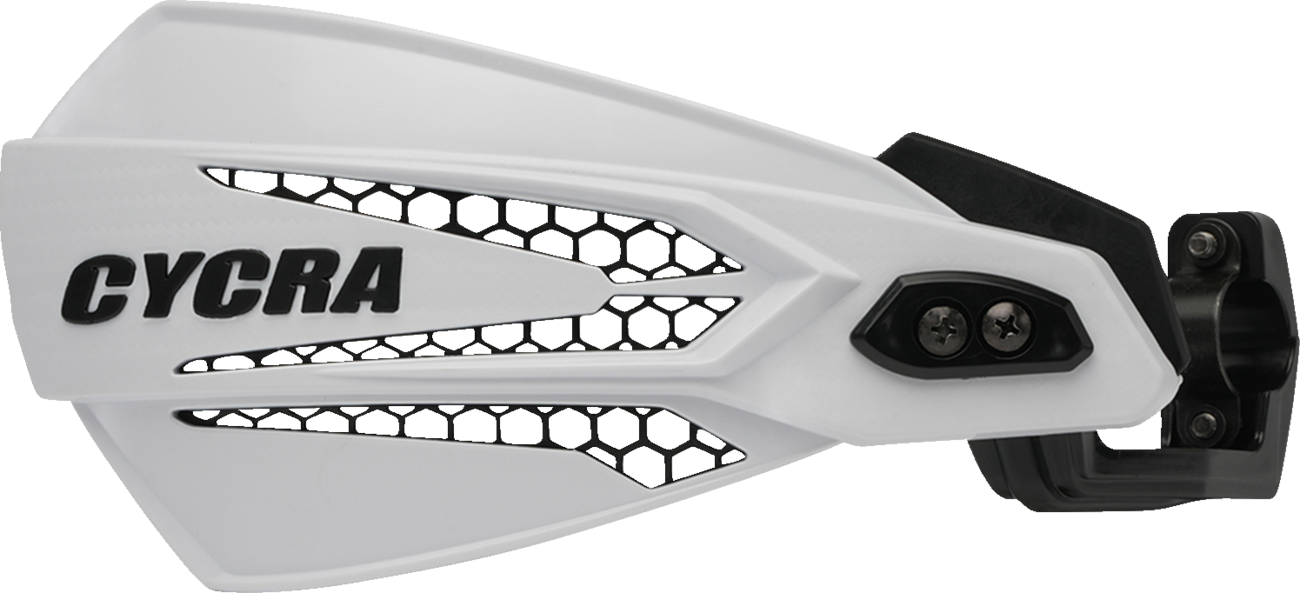CYCRA MX-Race Handguards - White/Black