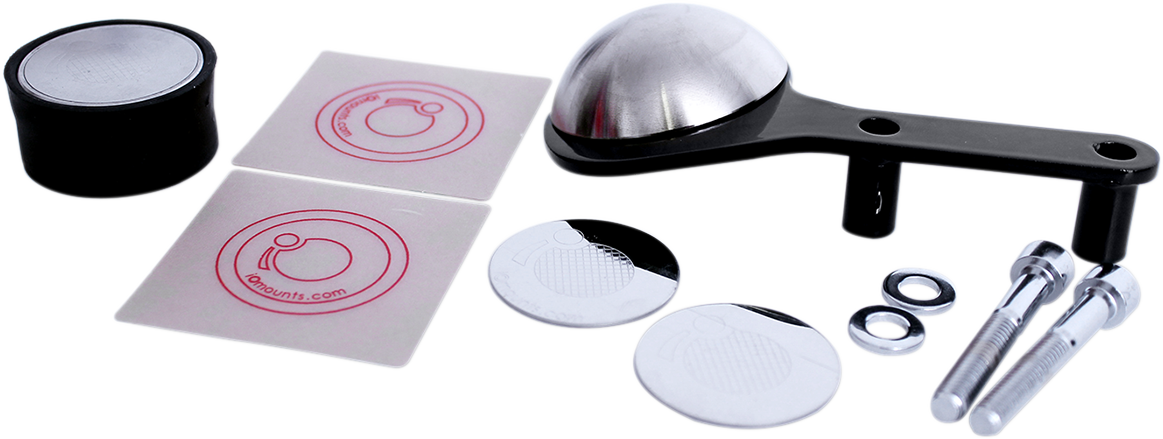 KLOCK WERKS iOmount™ for Indian - Left Perch Mount - Black - Touring