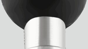 RAM MOUNTS Male-Thread Mount Base with 1" Ball - M10 x 1-1/4" Pitch