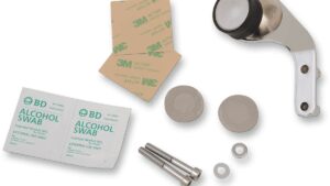 KLOCK WERKS iOmounts™ Device Mount - Handlebar Mount - Right - GL1500 - Chrome