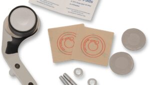 KLOCK WERKS iOmounts™ Device Mount - Handlebar Mount - Left - GL1500 - Chrome