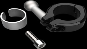 CIRO CLAMP ALUM BLK 7/8-1"