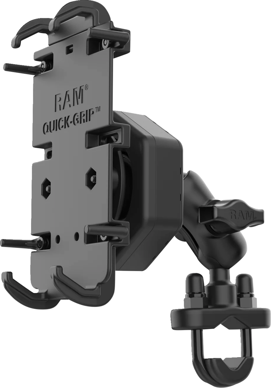 RAM MOUNTS Quick Grip™ Phone Mount with U-Bolt Base - Vibe Safe