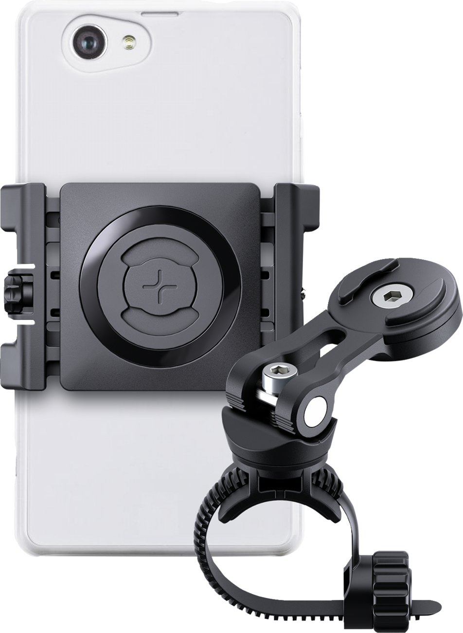 SP CONNECT Universal Holder Kit - SPC/SPC+ Bike Mount - SPC+ Phone Clamp - Black