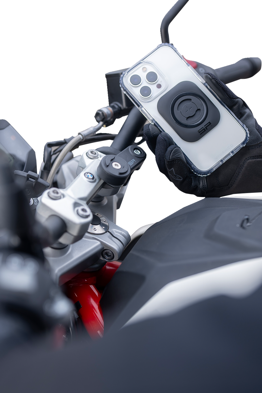 SP CONNECT HOLDER KIT MOTO MOUNT LT WITH UNIVERSAL ADH INTERFACE BK - Image 2