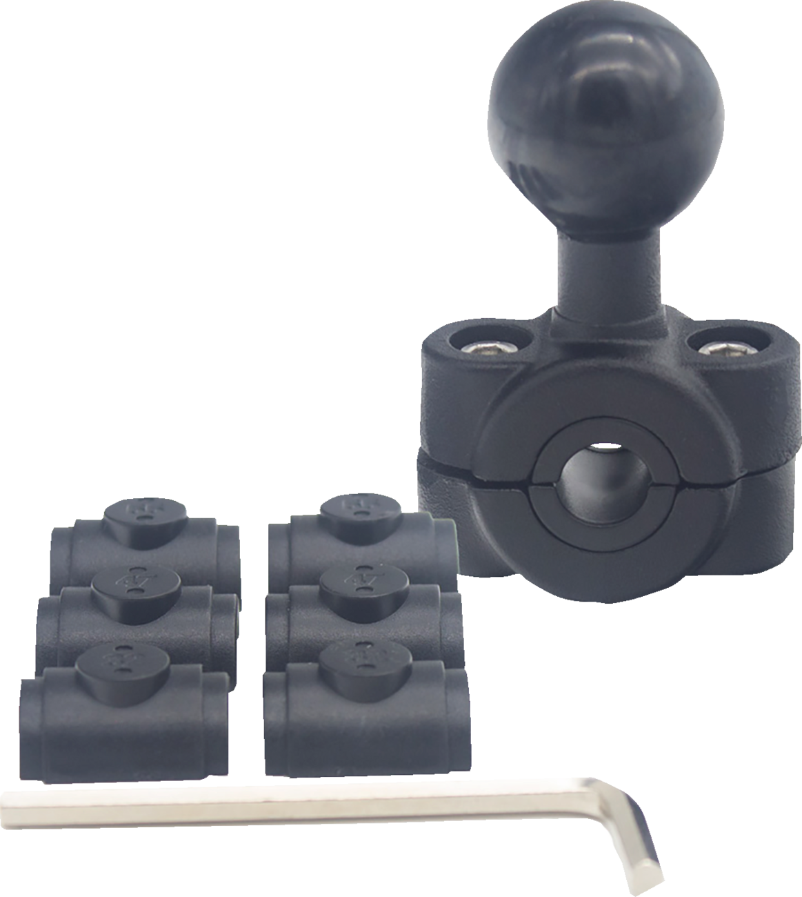 RIDEPOWER Ball Mount Adapter Mount - Handlebar Mount - 3/8"-1/2"