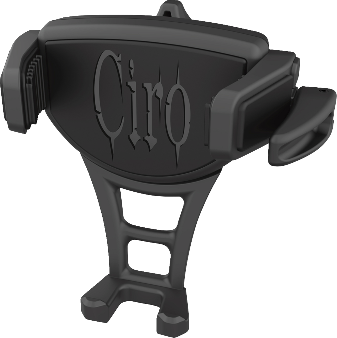 CIRO HOLDER PHONE CONSTRICTOR BLACK, H-BAR MOUNT 7/8" & 1" CHR - Image 2