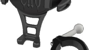 CIRO Constrictor Phone Holder - Black - Black 1-1/2" Handlebar Mount