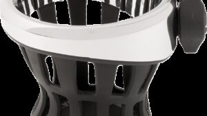 CIRO Gen 2 Drink Holder - Chrome - Chrome 1-1/8"/1-1/4" Handlebar Mount