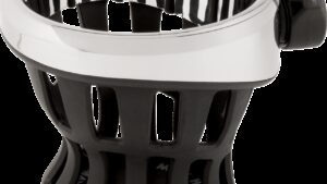 CIRO Gen 2 Drink Holder - Chrome - Passenger - Black Mount