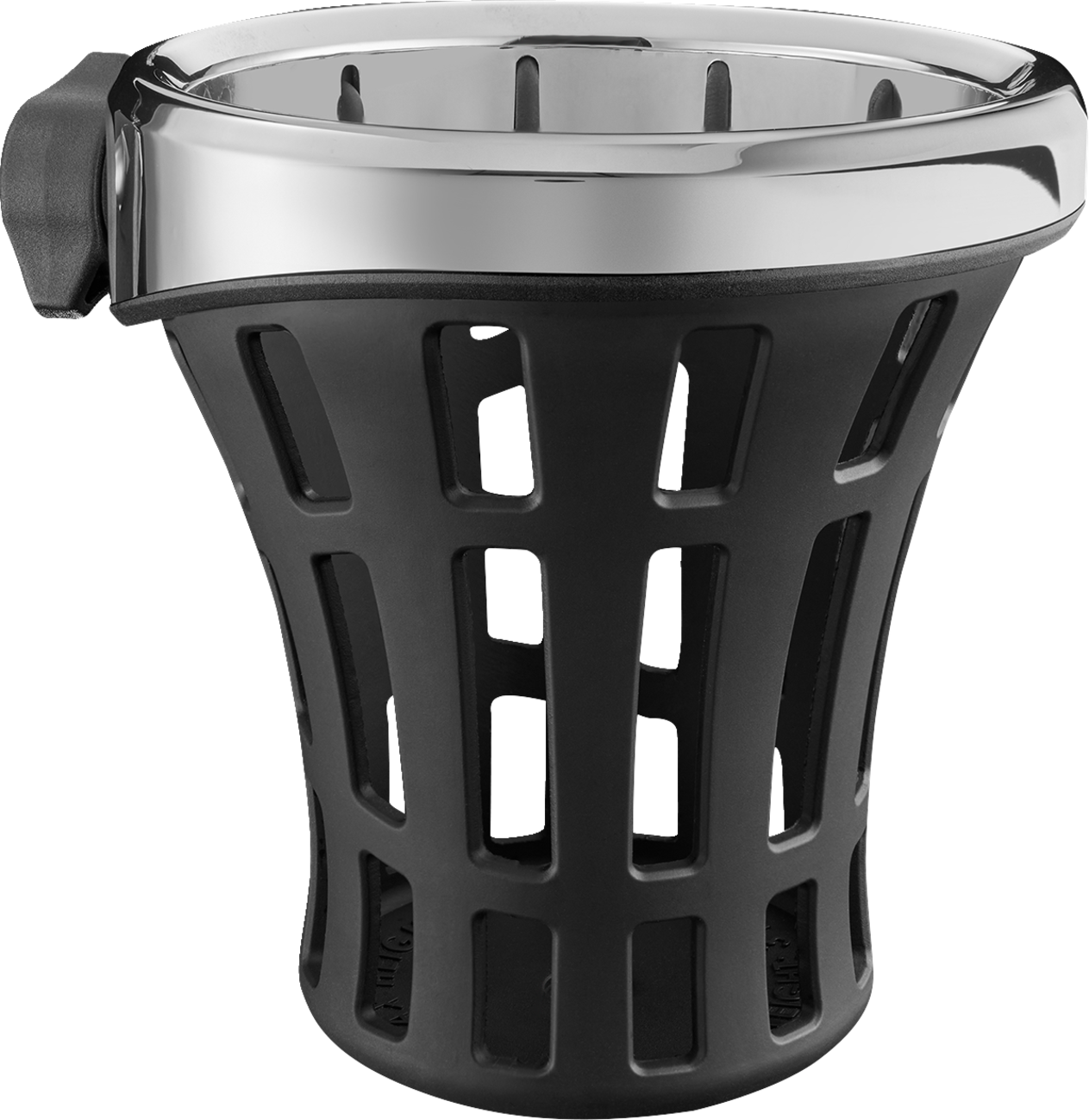 CIRO Gen 2 Drink Holder - Big Ass® - Chrome - Chrome 1-1/8"/1-1/4" Handlebar Mount