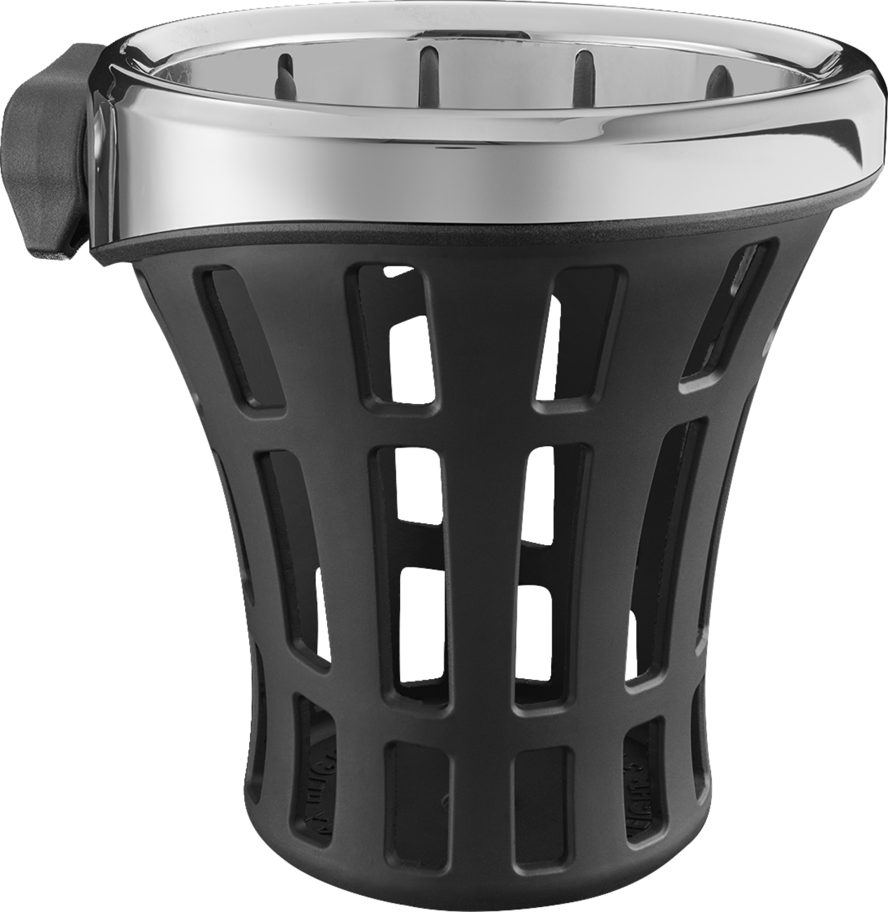 CIRO Gen 2 Drink Holder - Big Ass® - Chrome - Passenger - Chrome Mount