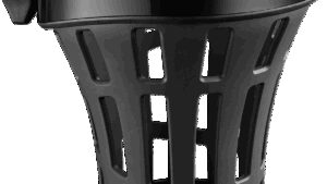 CIRO Gen 2 Drink Holder - Big Ass® - Black - Black 1-1/8"/1-1/4" Handlebar Mount