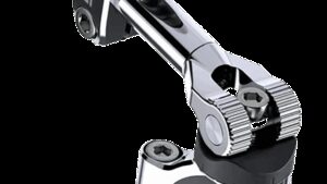 SP CONNECT 3D Phone Mount - 1-1/2" - Chrome