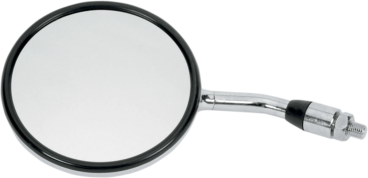 EMGO Mirror - Side View - Round - Chrome - Left/Right