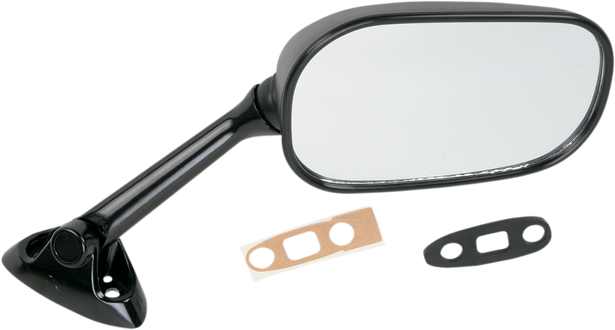 EMGO Mirror - Side View - Rectangle - Black - Right