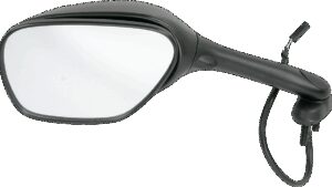 EMGO Mirror - Side View - Cate Eye - Black - Left