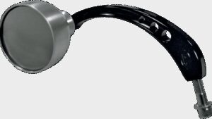 JOKER MACHINE Mirror - Beer Schooner - Side View - Round - Black/Silver - Left