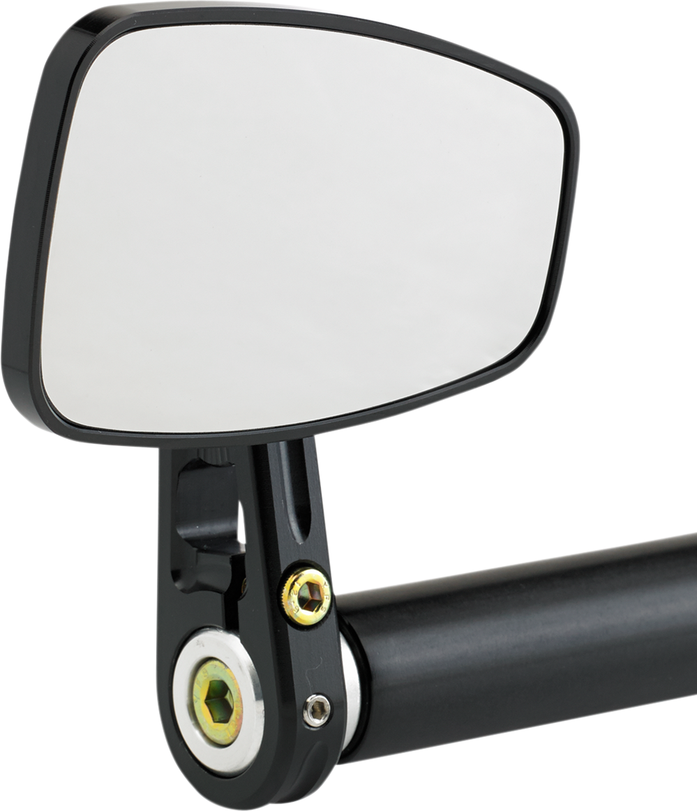 JOKER MACHINE Mirror - Cafe - Side View - Rectangle - Black - Straight