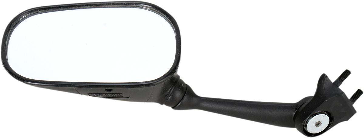 EMGO Mirror - Side View - Oval - Black - Left